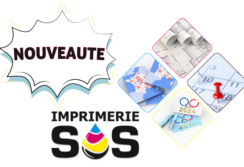 Nouveauté bulle - logo Imperie SOS - tirage de plan impression grands formats logo JO 2024