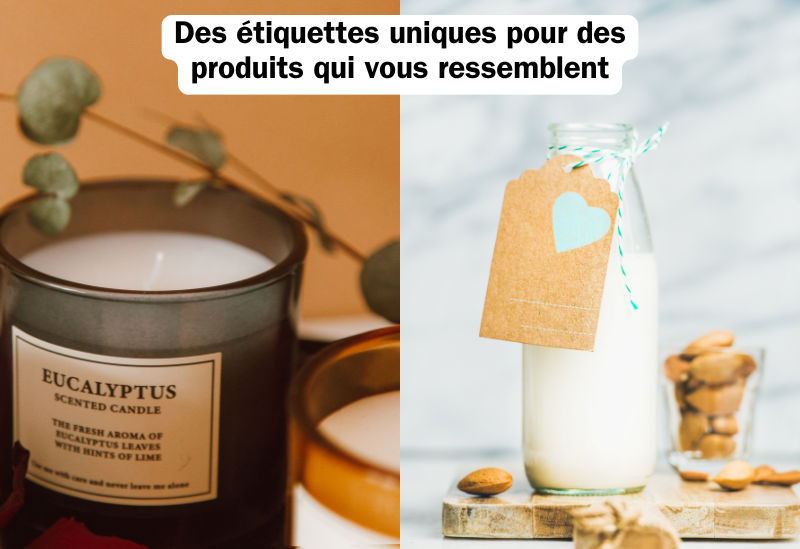 Étiquettes - Produits artisanaux / faits maison
