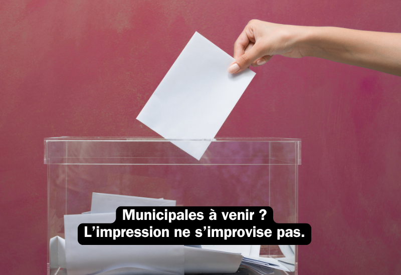 Elections municipales val d oise - bulletin de vote dans une urne