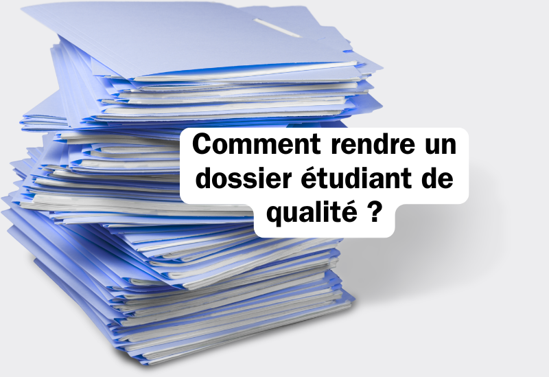 Dossier et rapport de stage étudiant - impression de qualité