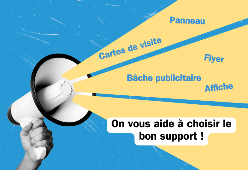 Supports de communication pour être visible